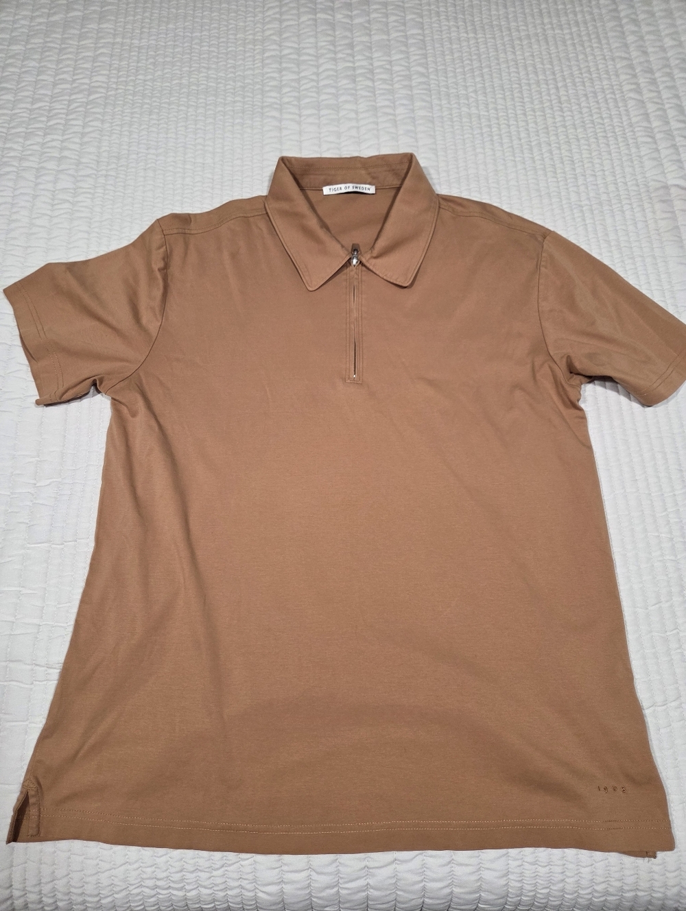TIGER OF SWEDEN  POLO SHIRT Neutral Camel